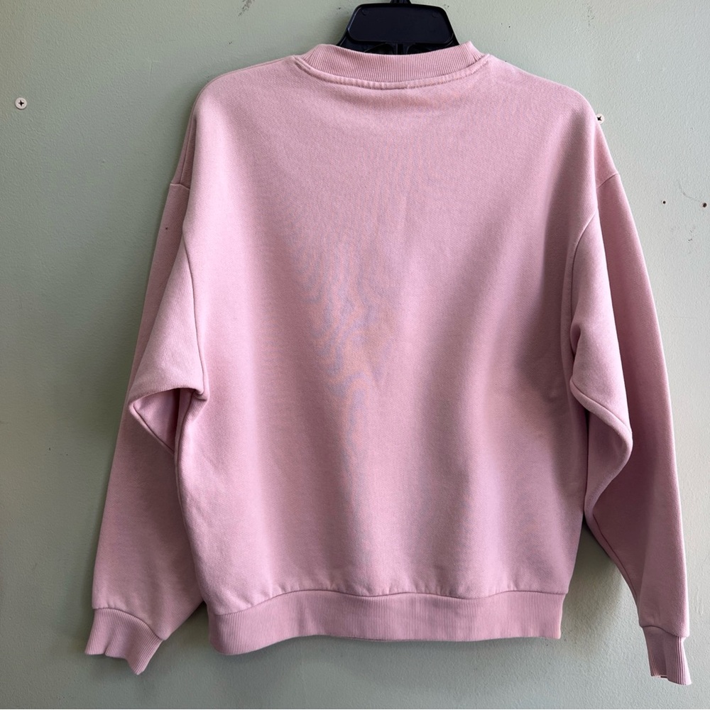 Authentic ALO Yoga Crew Neck Accolade Sweatshirt in Pink Quartz XS - Picture 8 of 8